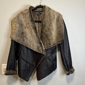 BEBE DRAPE JACKET